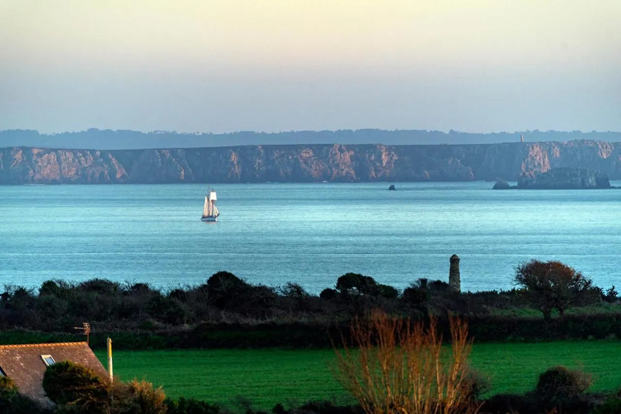 Vue A Couper Le Souffle - Villa De Charme Avec Spa En Bord De Mer - Pointe Finistere Plougonvelin Franciaország